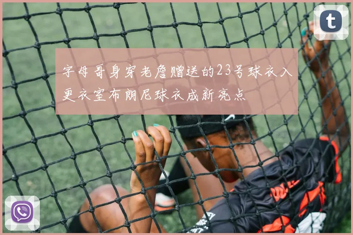 字母哥身穿老詹赠送的23号球衣入更衣室布朗尼球衣成新亮点